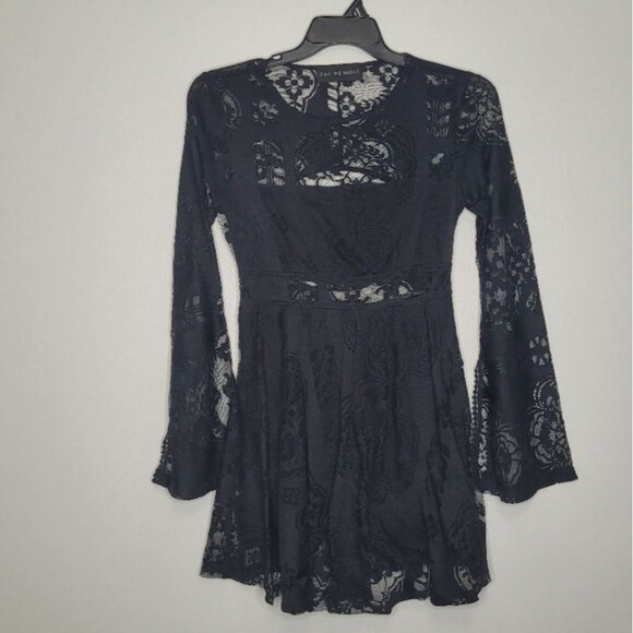 Goth Grunge Lace Witchy Whimsygoth Lot 1 Dress, 1 Top Size Medium - Picture 2 of 9